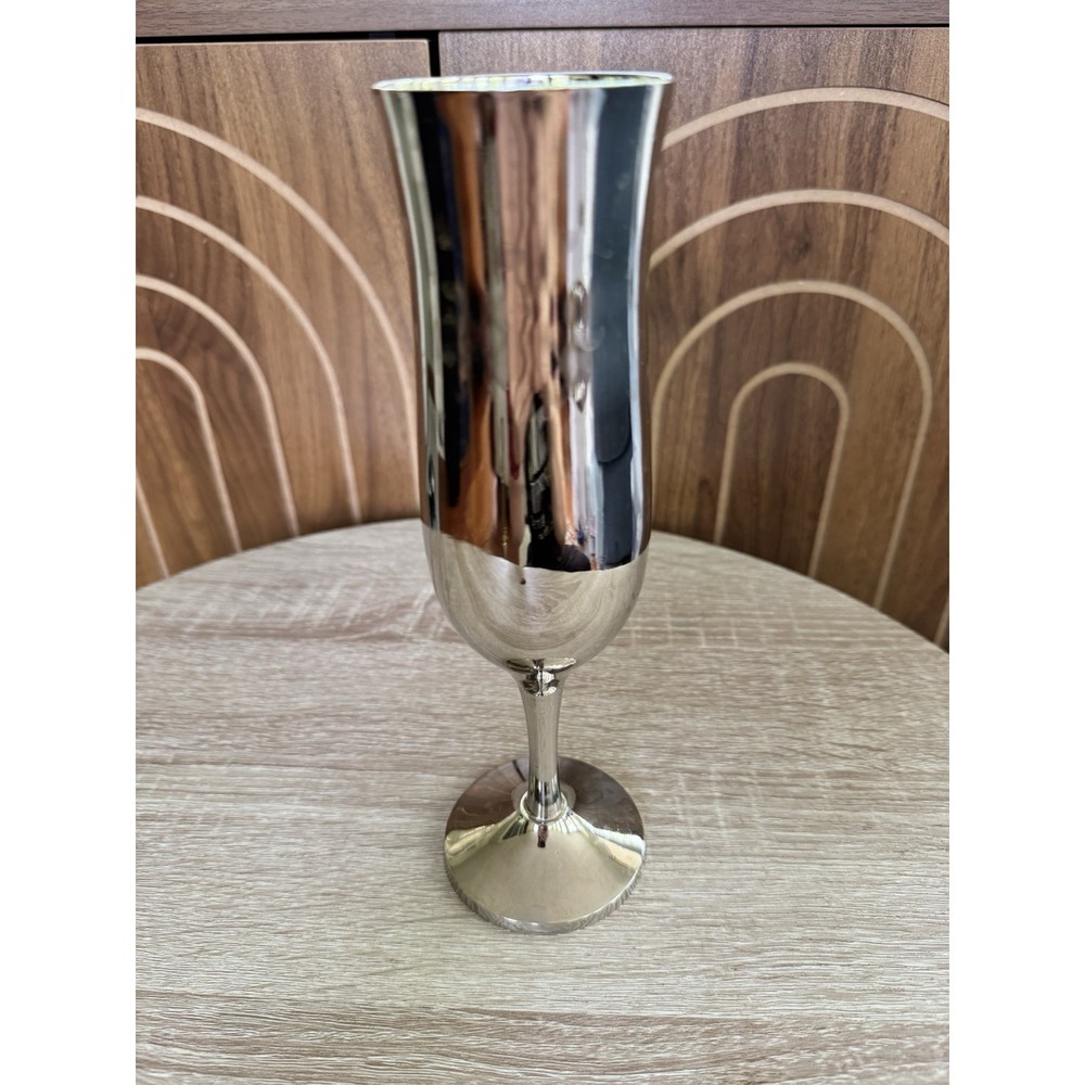 Silver Plated Champagne Flute